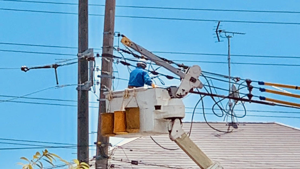 電線工事
